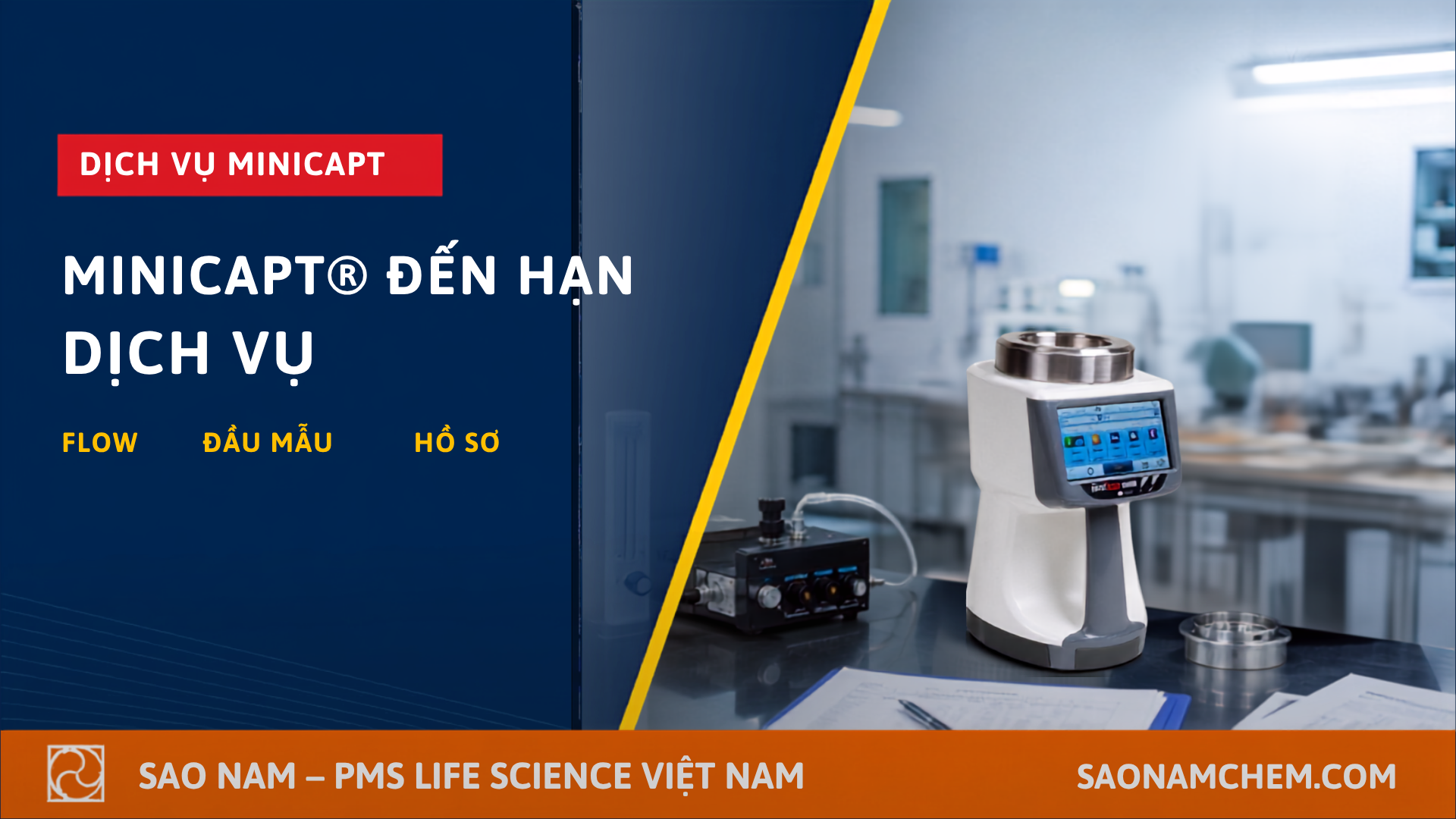 MiniCapt® đến hạn dịch vụ: kiểm tra lưu lượng, đầu lấy mẫu và hồ sơ nào trước audit?